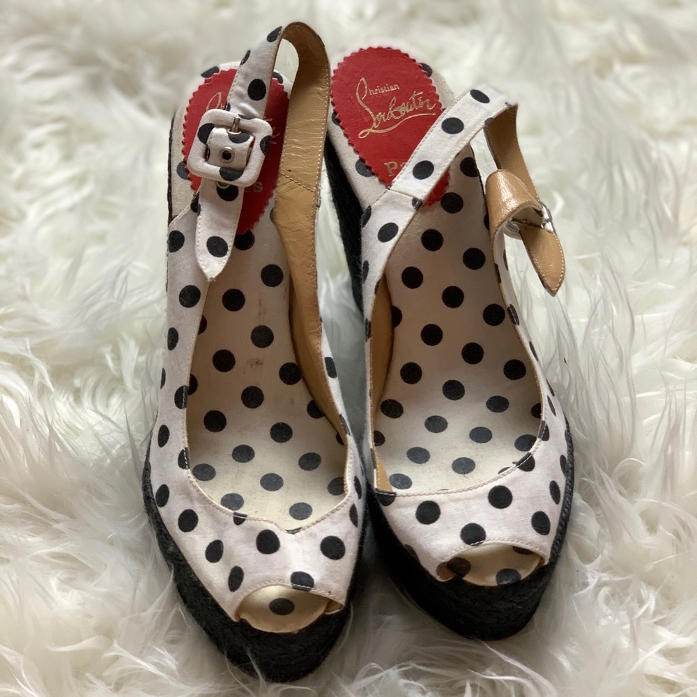 Christian Louboutin - Menorca Espadrille Wedges